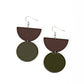 Beach Bistro - Green earrings