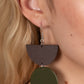 Beach Bistro - Green earrings