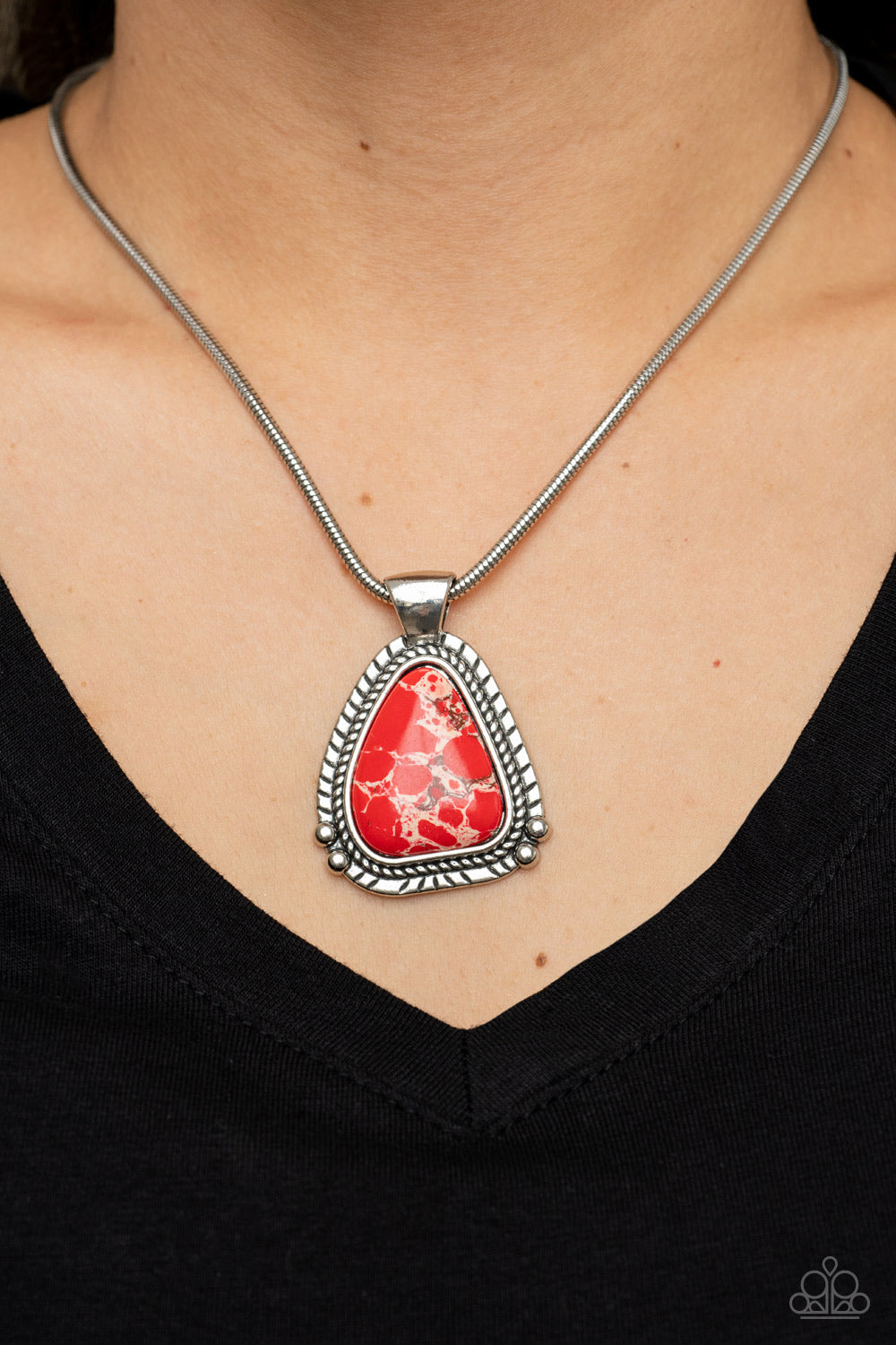 Artisan Adventure - Red necklace