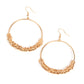 Retro Ringleader - Gold earrings (fashion fix oct 21')