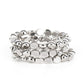 HAUTE Stone - Silver bracelet
