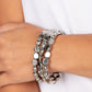HAUTE Stone - Silver bracelet
