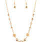 Taunting Twinkle - Gold necklace