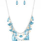 Candlelit Cabana - Blue necklace