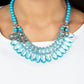 All Across the GLOBETROTTER - Blue necklace