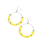 Loudly Layered - Yellow earrings