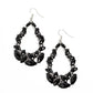 Tenacious Treasure - Black earrings