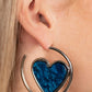 Smitten with You - Blue earrings at