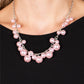 Tearoom Gossip - Pink necklace