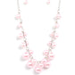 Tearoom Gossip - Pink necklace