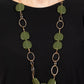 Posh Promenade - Green necklace