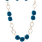 Posh Promenade - Blue - Blue necklace