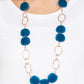 Posh Promenade - Blue - Blue necklace