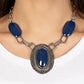 Count to TENACIOUS - Blue necklace