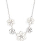 Fiercely Flowering - White   necklace  (Life of the party Dec 21')