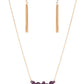 Petunia Picnic - Purple necklace