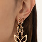 Pendiente Flutter Flamboyant - Oro