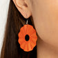 Fan the Breeze - Orange earrings