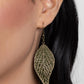 Leafy Luxury - Green earring