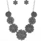 Basketful of Blossoms - Silver necklace