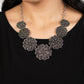 Basketful of Blossoms - Silver necklace
