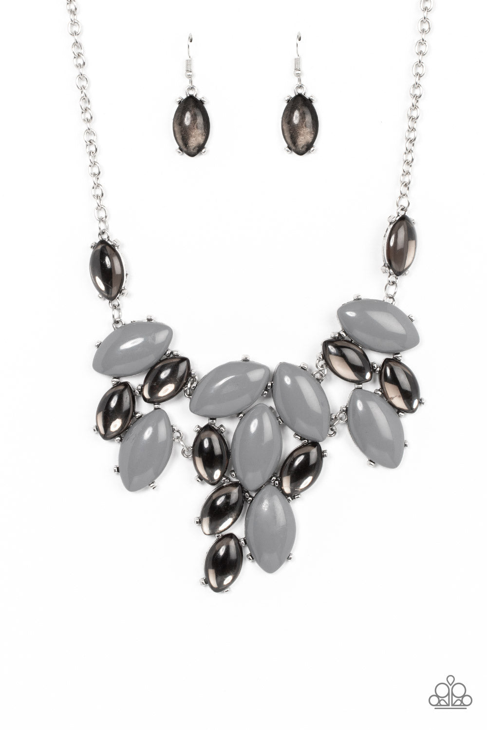Date Night Nouveau - Silver necklace
