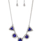 Posh Party Avenue - Blue necklace