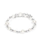 Pulsera blanca de Chicly Celebrity (solución de moda del 21 de octubre)