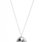 Scandalously Scattered - Silver necklace