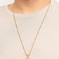 Mysterious Marksman - Gold necklace -