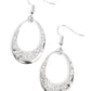 Classic Keepsake - White earrings