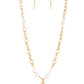 Prismatic Pick-Me-Up - Gold necklace