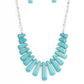 Mojave Empress - Blue necklace
