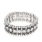 Ritzy Reboot - White bracelet  Fashion fix Dec 21'