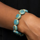 Earthy Entrada - Blue bracelet