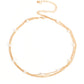 Daintily Dapper - Gold necklace