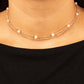 Daintily Dapper - Gold necklace