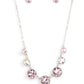 Pampered Powerhouse - Pink necklace