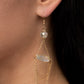 Etéreamente extravagante: pendientes de oro