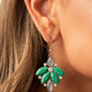Fantasy Flair - Green earrings