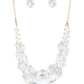 Icy Illumination - Gold necklace