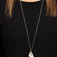 Drip Drop Dazzle - White necklace (lanyard)