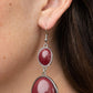 Soulful Samba - Red earrings