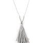 A Clean Sweep - Silver necklace