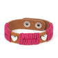 Lusting for Wanderlust - Pink bracelet