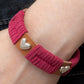 Lusting for Wanderlust - Pink bracelet