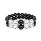 Timelessly Tea Party - Black bracelet