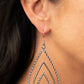 Tastefully Twisty - Silver earrings