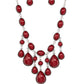 Mediterranean Mystery - Red necklace FASHION FIX JAN 22'