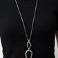 Elegantly Entrancing - White necklace